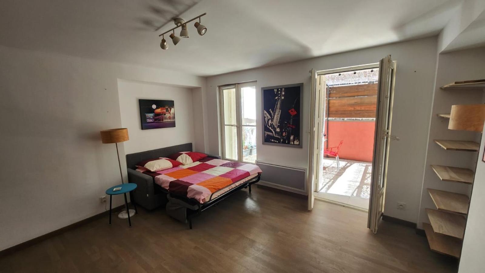 Charmant Appart Studio 30M2 Avec Terrasse 10M2 Vieux Port - Panier - Host Elite Marseilles Buitenkant foto